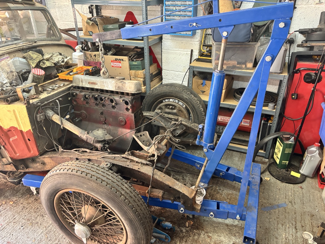 Cylinder Head removal